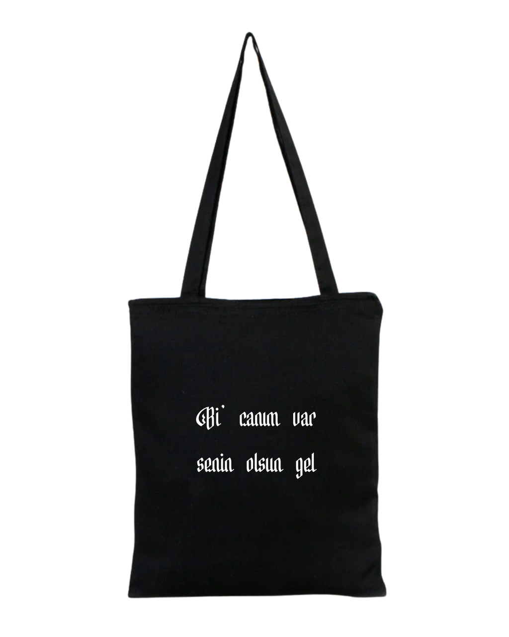 Bi' Canım Var Senin Olsun Bez Çanta